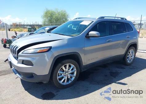 2016 Jeep Cherokee Limited from USA, damaged, VIN 1C4PJMDB9GW240007